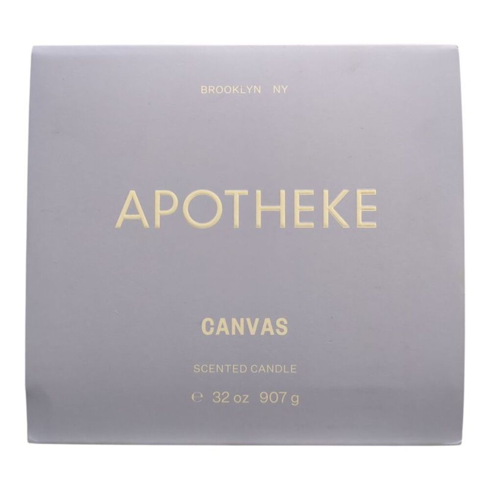 Apotheke 3-Wick Premium Soy-Wax Blend Scented Candle, 32oz (Canvas)